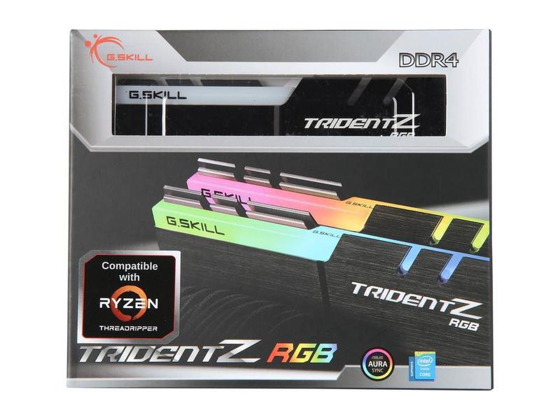 Memória G.SKILL Trident Z RGB (For AMD) 16GB (2x8G) DDR4 3200 CL16